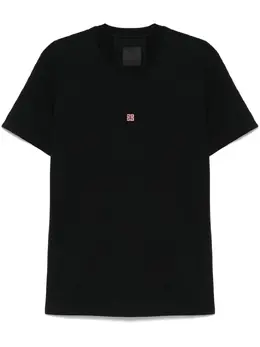 Givenchy: Футболка  4G с вышивкой
