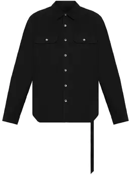 Rick Owens DRKSHDW: Чёрная рубашка 