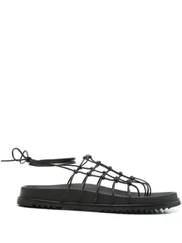 Rick Owens: Чёрные сандалии 