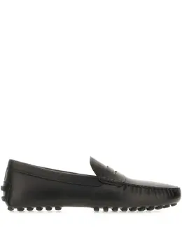 Tod's: Чёрные туфли  Gommino