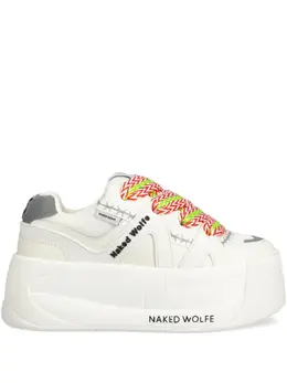 NAKED WOLFE: Белые кроссовки 
