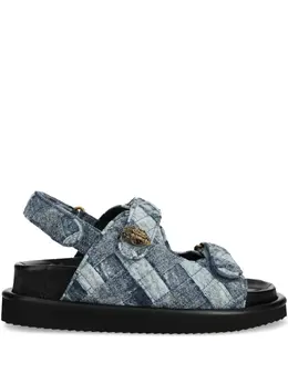 Kurt Geiger London: Голубые сандалии 