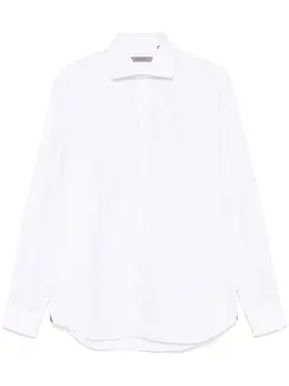 Corneliani: Рубашка в полоску 