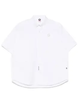 AAPE BY *A BATHING APE®: Белая рубашка 