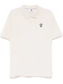 AAPE BY *A BATHING APE®: Бежевое поло 