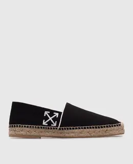 Off-White: Чёрные мокасины  Arrow