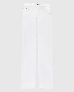Off-White: Белые джинсы 