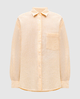 Woolrich: Оранжевая рубашка 