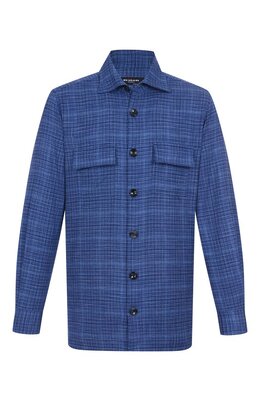 Kiton: Рубашка из шерсти 
