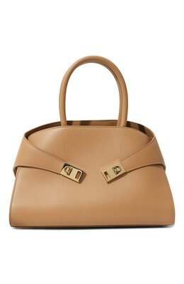 Ferragamo: Бежевая сумка 