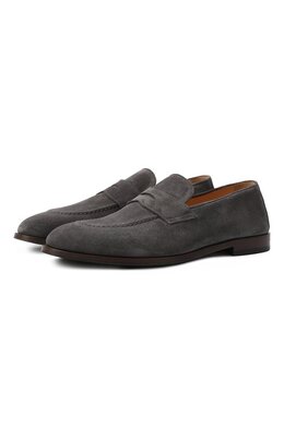 Brunello Cucinelli: Серые туфли 
