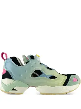 Reebok: Зелёные кроссовки  InstaPump Fury