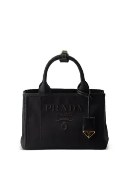 Prada: Чёрная сумка-шоппер 