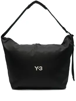 Y-3: Чёрная сумка-шоппер 