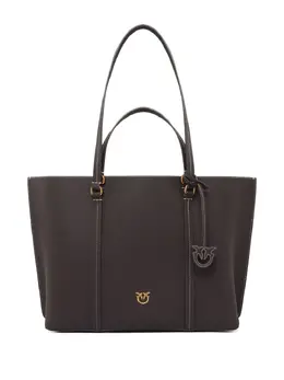 PINKO: Коричневая сумка-шоппер 
