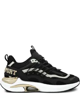 Plein Sport: Чёрные кроссовки 