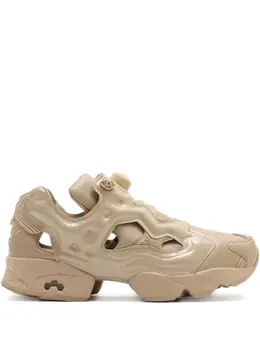 Reebok: Бежевые кроссовки  InstaPump Fury
