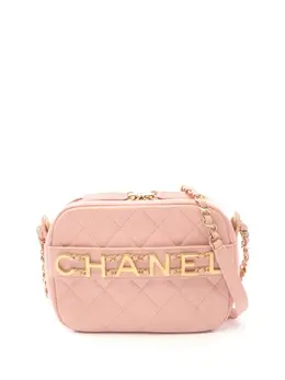 CHANEL Pre-Owned: Розовая сумка 