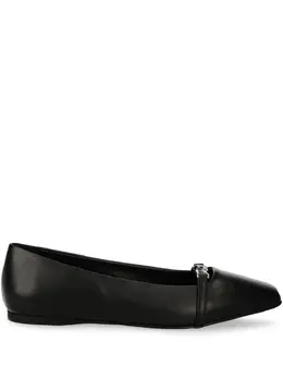 Karl Lagerfeld: Чёрные балетки  Signature