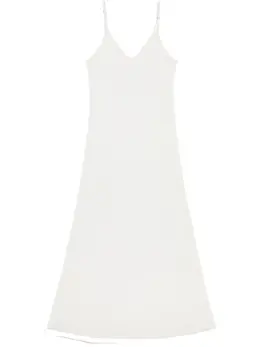 MM6 Maison Margiela: Шёлковое платье 
