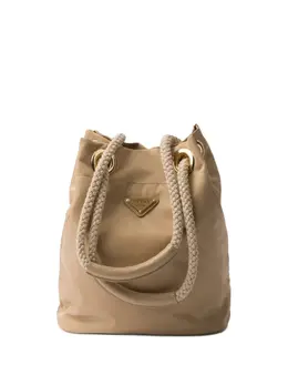 Prada: Бежевая сумка 