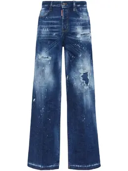 DSQUARED2: Рваные джинсы 