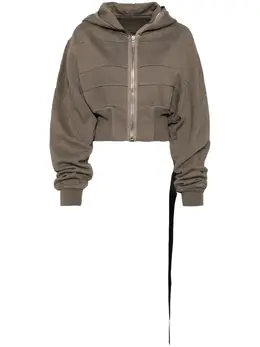 Rick Owens DRKSHDW: Коричневая толстовка 