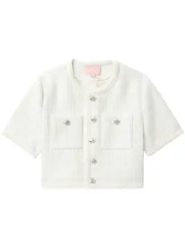 BAPY BY *A BATHING APE®: Твидовый топ 