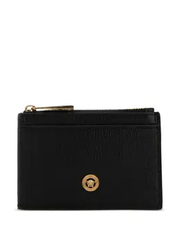 Versace: Чёрный картхолдер 