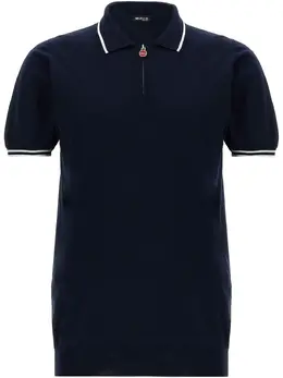 Kiton: Голубое поло 