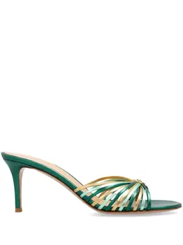 Gianvito Rossi: Зелёные сандалии 
