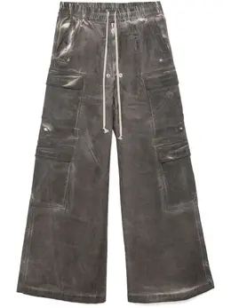 Rick Owens DRKSHDW: Тёмные брюки  Cargo