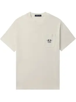 Fred Perry: Хлопковая футболка 