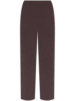Issey Miyake: Коричневые брюки 