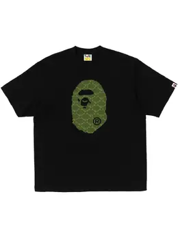 A BATHING APE®: Хлопковая футболка 