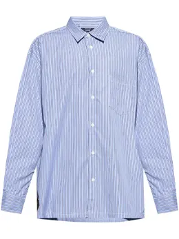 Comme des Garçons Homme Plus: Рубашка в полоску 