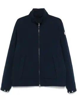 Moncler: Синяя куртка 