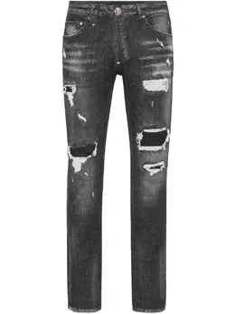 Philipp Plein: Рваные джинсы 