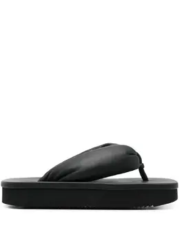 Rick Owens: Чёрные шлёпанцы 