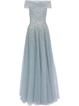 Jenny Packham: Голубое платье 