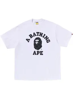 A BATHING APE®: Хлопковая футболка 
