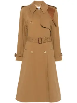 Chloé: Бежевый плащ 