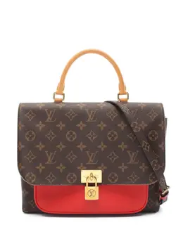 Louis Vuitton Pre-Owned: Коричневая сумка 