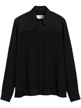 AMI Paris: Рубашка с длинным рукавом 