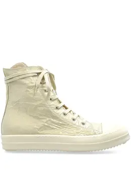 Rick Owens DRKSHDW: Бежевые кроссовки 
