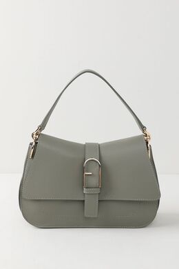 Furla: Сумка цвета хаки 