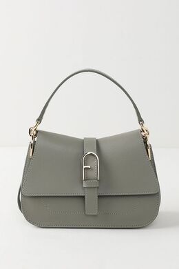 Furla: Сумка цвета хаки 