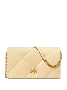 Tory Burch: Светлая сумка через плечо  Kira