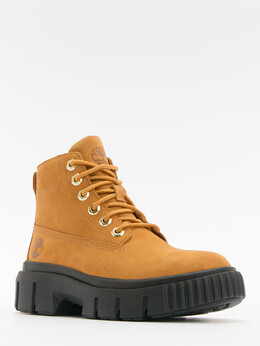Timberland: Коричневые ботинки 