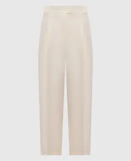 Max Mara: Бежевые брюки 